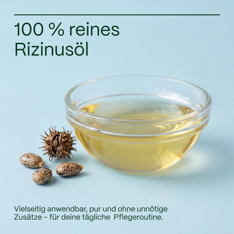 MeaVita Castor Oil, 100% Pure Cold Pressed Oil - Pack