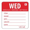 Vogue L068 Wednesday Day of the Week Label Wednesday -