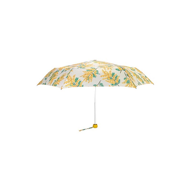 Cath Kidston Mimosa Yellow Minilite Folding Umbrella Compact Handbag Size