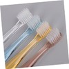 Baluue Ergonomic Soft Bristle Toothbrushes 2-box Set Crystal Appearance Travel
