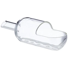 neoLab 1-7152 Glass Weighing Boat, Front Round, 10 ml, 116 mm Long