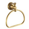 WOLIBEER Brass Towel Ring,Antique Hand Towel Holder, Bathroom Hand Towel