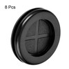 TA-VIGOR 8Pcs Round Rubber Grommets, 32mm Double-Sided Rubber Hole Plug