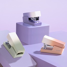 Delhi Nusign mini stapler set gradient 33 needle green / 누사인 미니 스테이플러 세트 그라데이션 33호침 그린