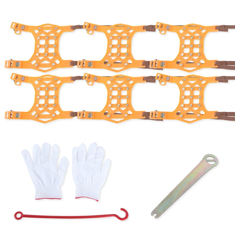 KEEPDSGN Wheel Tire Snow Anti-skid Chains For Car Truck Suv