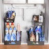 TISTAYA Under Sink Organizer, Silk-Smooth Metal Sliding Drawer Organizers and