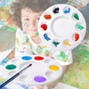 6 Pack Paint Tray Palettes, Plastic Paint Pallet for Kids