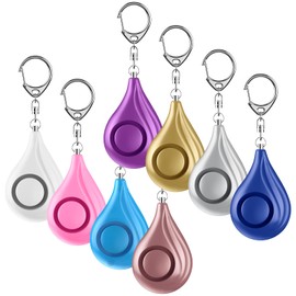 ANKOSHUN Personal Safety Alarms for Women for Women, Birthday Gifts for Women, Teen Girl, Daughter, Niece, Granddaughter, Kids, Personal Security Alarm Keychain, 8 Pack, 8 Color