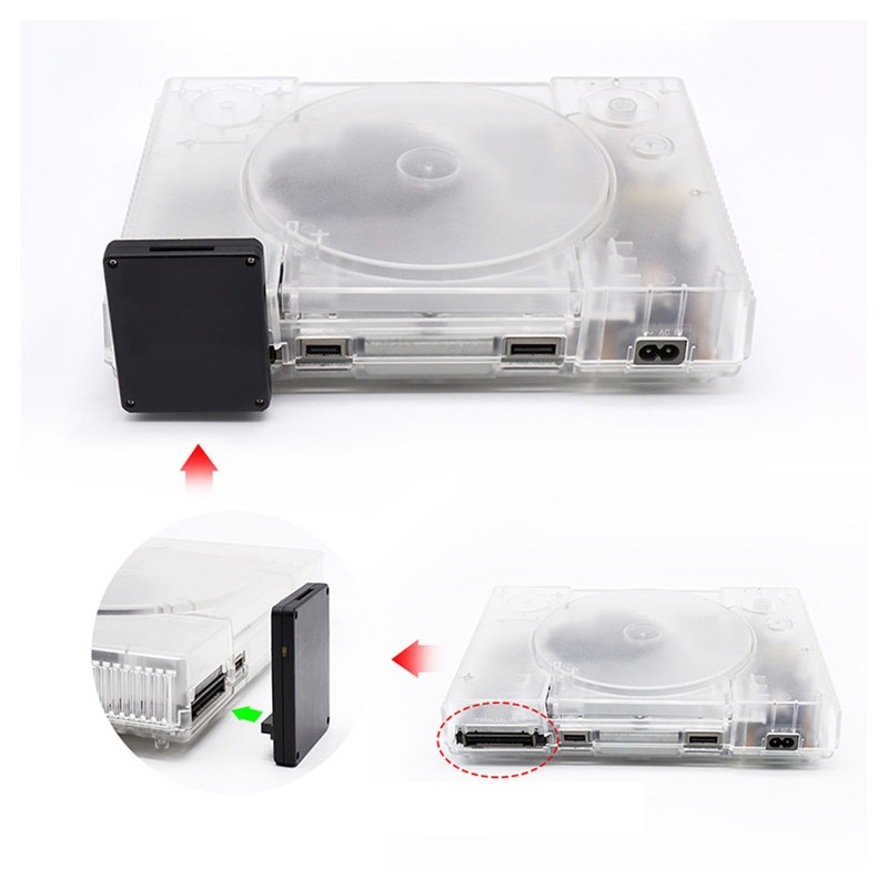 Optical Drive Emulator SDL Kit 3D Printed Case Gaming Accessories