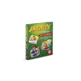 Piatnik 6682 Pocket | New Words and Terms | Can Also Be Used as Expansion Cards for Activity Original/Compact/Travel | 330