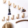 Chiyami Wooden Wall Hook, Wall Hook, Drilled Hole, Hanger, Scandinavian