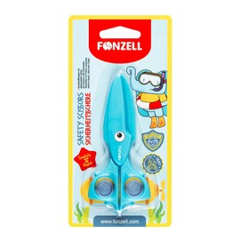 Fonzell Kids Safety Scissors - Squid Design