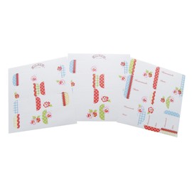 Kilner Haberdashery Jam Jar Labels, Pack of 24, Multi-Colour