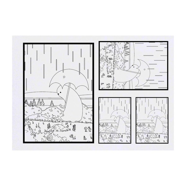 4 x 'Making Friends' Temporary Tattoos - Water Resistant, Skin-Safe,