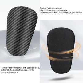 Football Shin Pads Mini 2 Pieces Football Shin Pads, Football Men, Mini Shin Pads, Protective Gear for Men, Women, Boys, Girls, Adults, Shin Pads