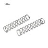TOP-VIGOR 10Pcs Compression Spring, 4mm OD,0.4mm Wire Size,20mm Free Length