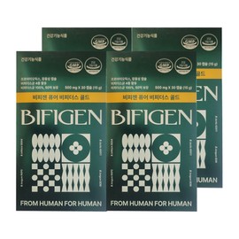 Bifigen Pure Bifidus Gold Probiotics 5 billion 500mg x 30 capsules 4 / DY / 비피젠 퓨어 비피더스 골드 프로바이오틱스 50억 500mg x 30캡슐 4개 / DY
