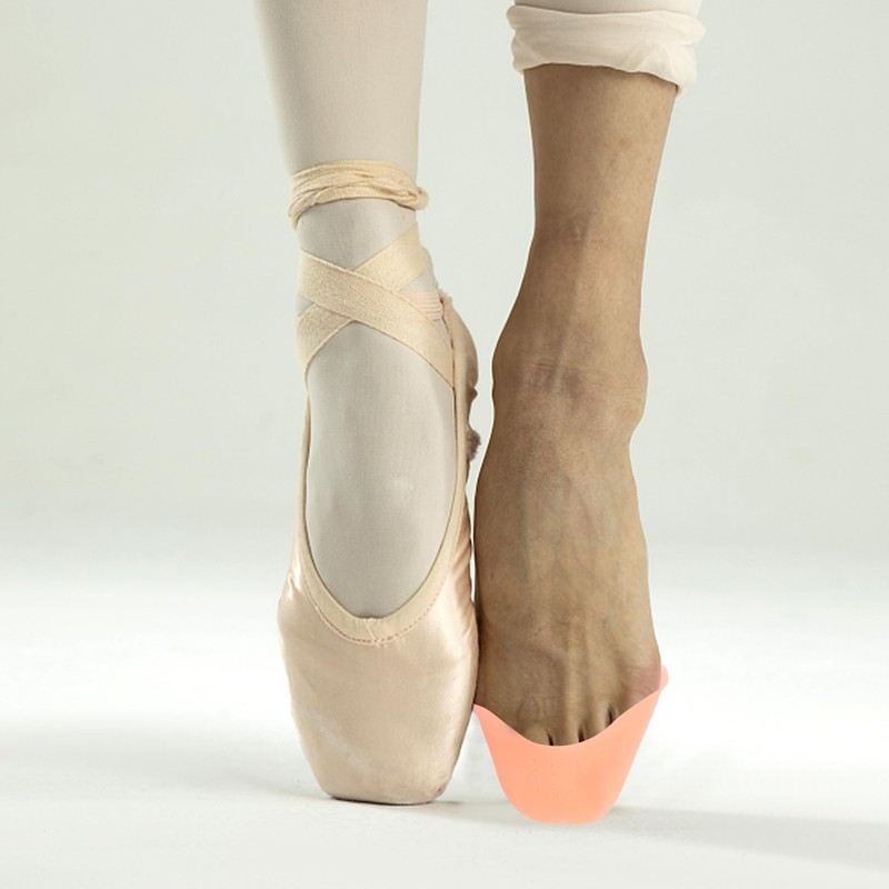 Baluue 4sets 2 Pairs Breathable Toe Covers Comfortable Foot Accessories