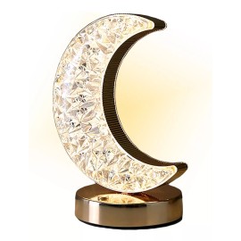 Importeek Lampara Luna Luz Led Touch Decorativa Recargable Usb Tipo C