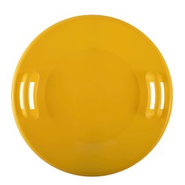 Superio Round Kids Snow Sled, Yellow, 24 inch