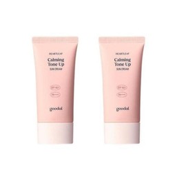 Goodal Clear Eoseongcho Soothing Moisture Tone-up Sunscreen 50ml x 2 School, Military, Female Soldiers Group K-Beauty Skincare / 구달 맑은 어성초 진정 수분 톤업 선크림 50ml x 2 학교 군대 여군 단체 k뷰티 스킨케어