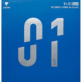 Victas Rubber V > 01 Stiff, black, 2,0 mm