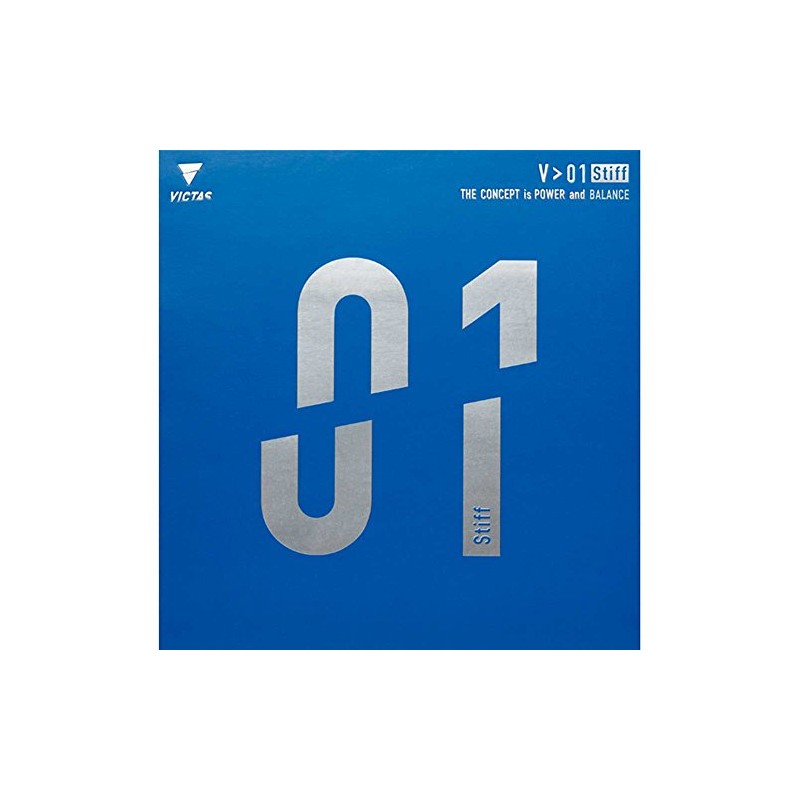 Victas Rubber V > 01 Stiff, black, 2,0 mm