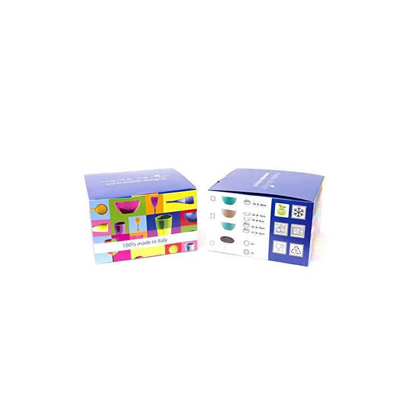 SET 4 INSALATIERE 20 CM. SALVIA