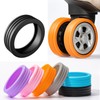 8PCS Luggage Caster Wheel Covers – Shock Absorbing & Noise-Reducing