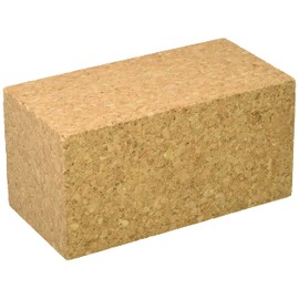 Kawaji Shoten Cork Block 7.1 x 3.5 x 3.5 inches (180 x 90 x 90 mm), Brown