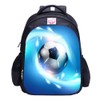 MATMO Soccer Backpack for Boys, Soccer Print Backpack Cool Football