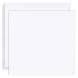 Koogel White Cardstock 12x12, 25 Sheet Cardstock Paper 66lb White Craft Paper for Invitations Card Making, Crafting, Scrapbook, Photo Albums Back to School Supplies