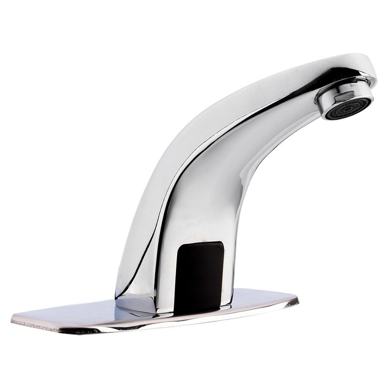 Cerlingwee Automatic Faucet, Basin Faucet Sensor Tap Deck Mounted Touchless