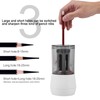 TENWIN Electric Pencil Sharpener Multifunction Automatic Electronic Sharpen Tool Students
