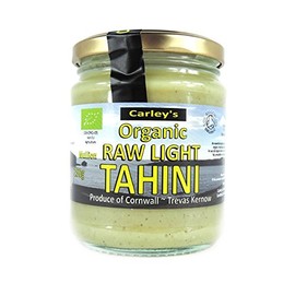(Pack Of 8 - Organic Raw Fair Trade Light Tahini - Vegan | CARLEY'S