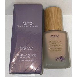Tarte Maracuja Miracle Foundation 12Hour Foundation Spf 15 Medium-Tan Bnib