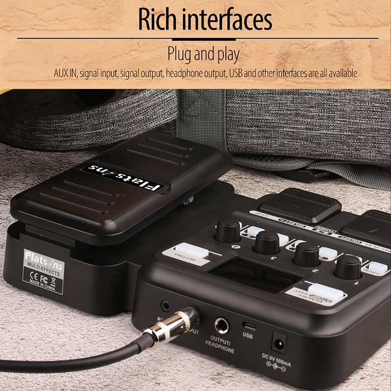 Multi-Effects Processor for Electric Guitar