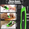 Jetmore 6 Pack Utility Knife, Colorful Retractable Box Cutter with