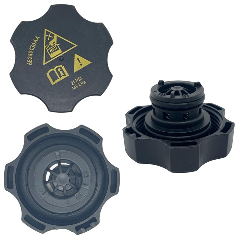 Vexillaris 68249136AA 68096261AA 68442532AA Radiator Coolant Reservoir Recovery Cap for
