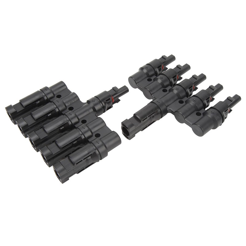 Solar T Branch Connector 1 to 5 PPO IP67 Waterproof