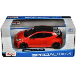 Maisto 2021 Toyota GR Yaris 1:24 Scale Diecast Model Supersonic Red by Maisto