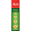 Melitta #4 Coffee Filters, Natural Brown, 2 Pack of 100