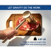 304 Stainless Steel Meat Tenderizer Mallet, Dual-Sided Meat Hammer for