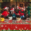 20 Set DIY Christmas Mason Jar with Lids and Felt