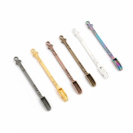 36PCS Mini Metal Scoops, Tiny Shovel Spoons Set, 6 Colors Small Scoop for Spices, Coffee, Crafts, DIY Projects & Decorative Use