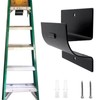 Wall Mount Ladder Grabber Ladder Storage Hook Heavy Duty Metal