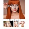 EBANKU 50 Pcs Microblading Shower Face Shields Visors, Disposable Face