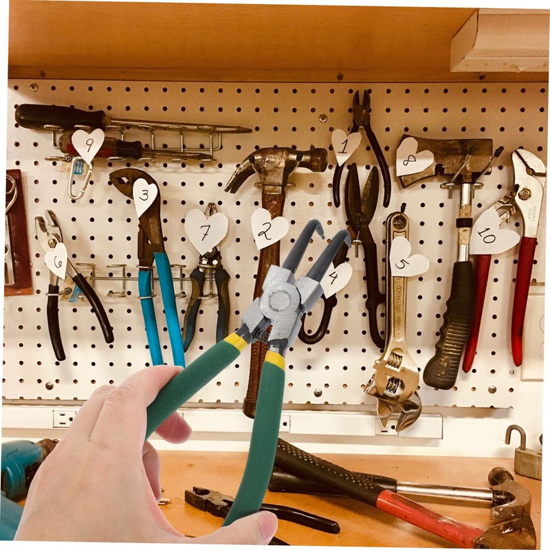 VILLFUL Spring Loaded Circlip Pliers 4pcs Tool Kit Internal External