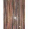 Ebony Macassar Composite Wood Veneer 24" x 24" on Paper