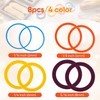 1/16''to 5/16'' Rolling Pin Guide Rings,Dough Thickness Spacer Baking Tools